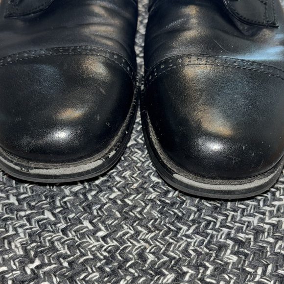 Men\'s Johnston & Murphy Black Leather Dress Shoes size 9M main image 4